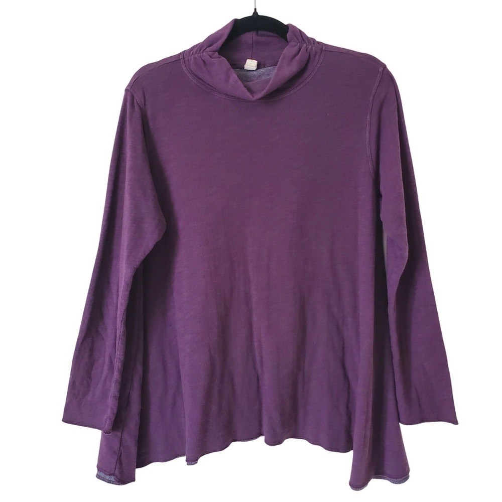 North Star Base Womens Purple Long Sleeve Tunic Top Small‎ USA